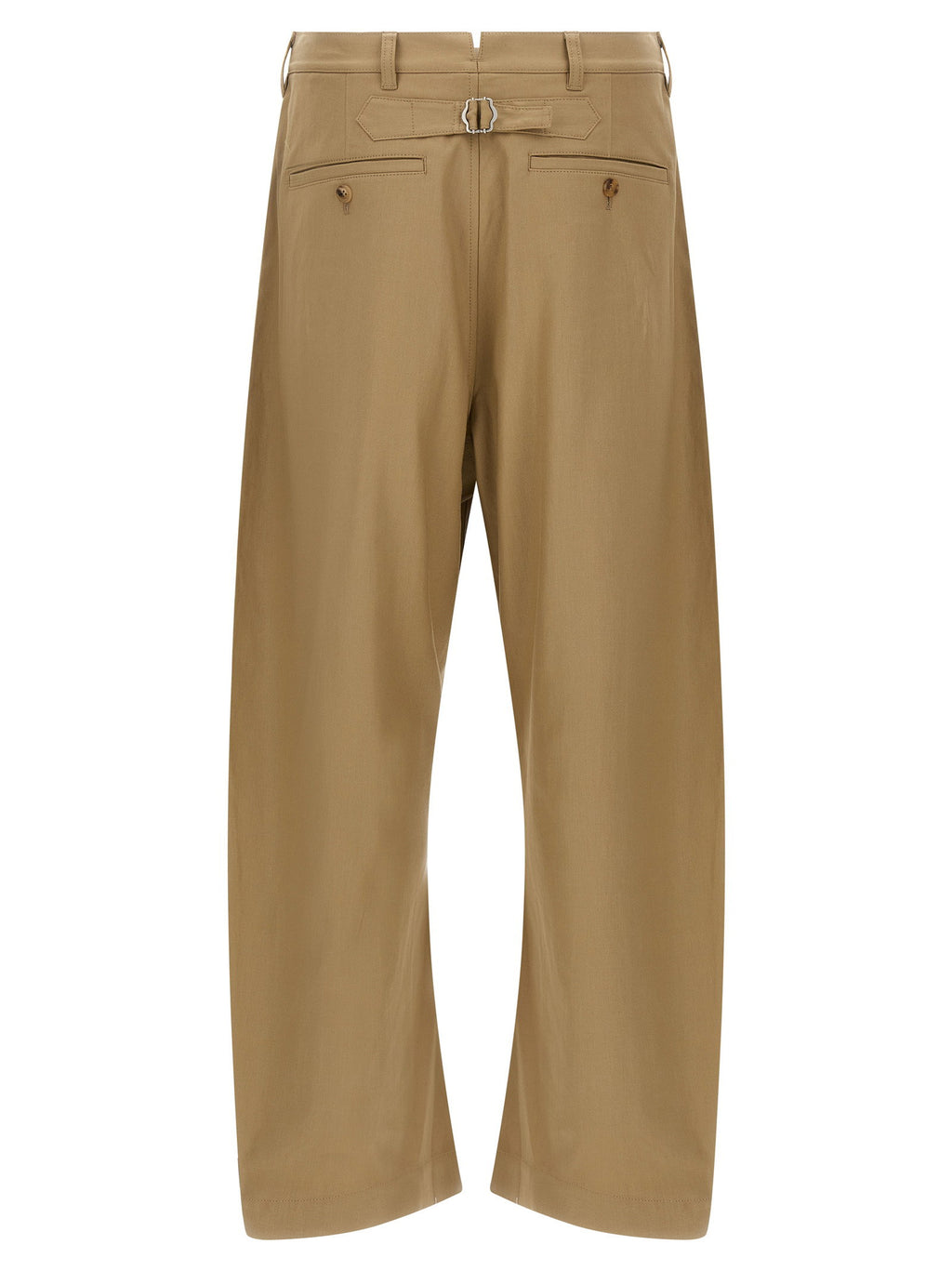 Comme Des Garҫons Homme Curved Leg Pants