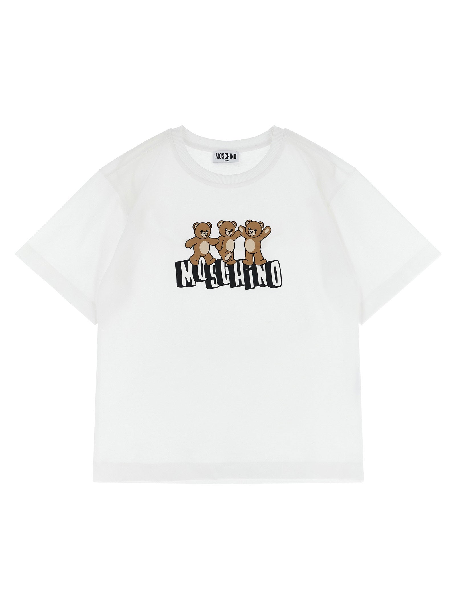 Moschino Kid Teen Moschino Teddy Bear T-shirt + Bermuda Suits