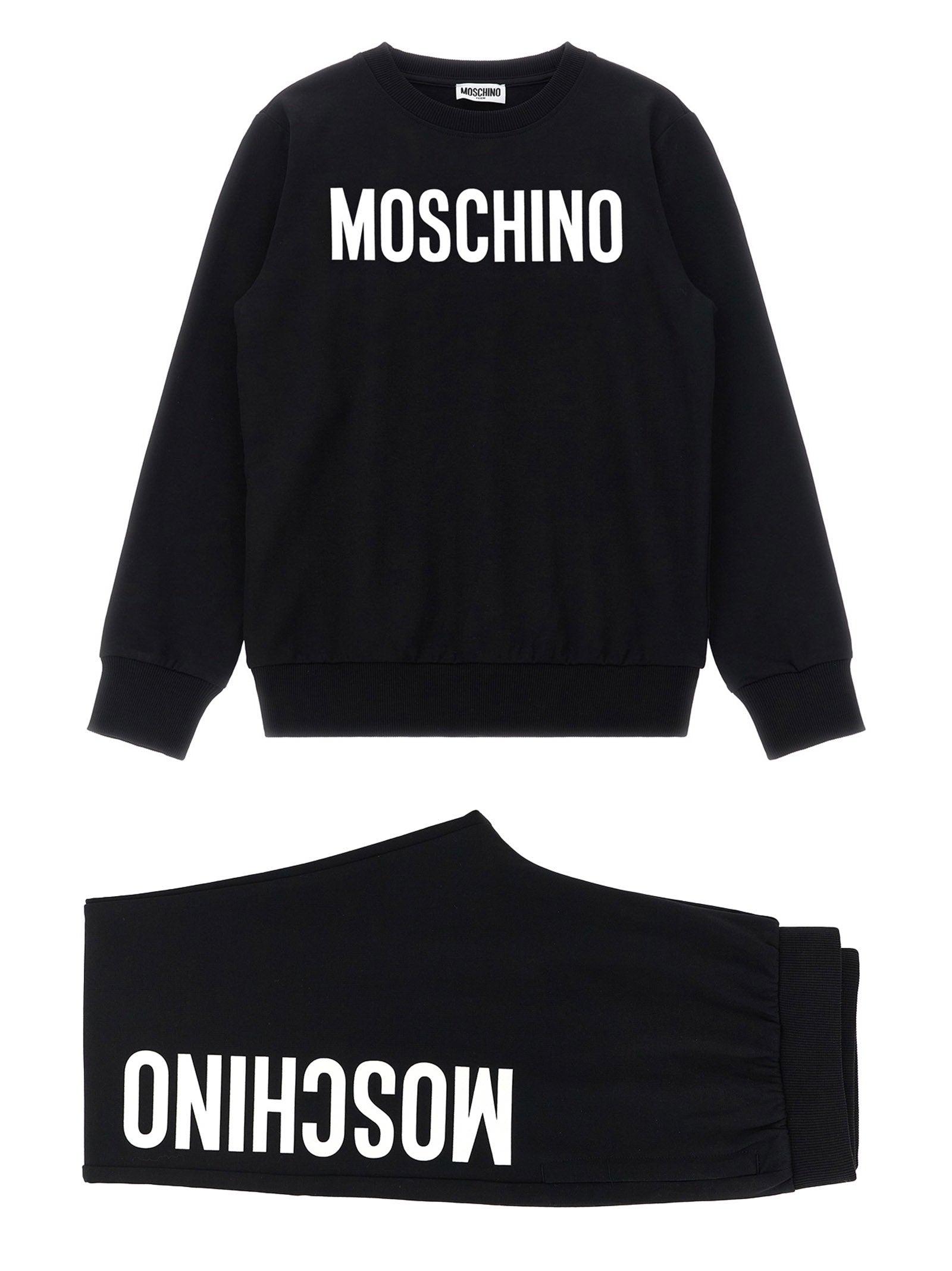 Moschino Kid Teen Sweatshirt + Joggers Set