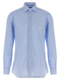 Barba Honeycomb Cotton Shirt