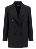 Alberto Biani Linen Viscose Blazer