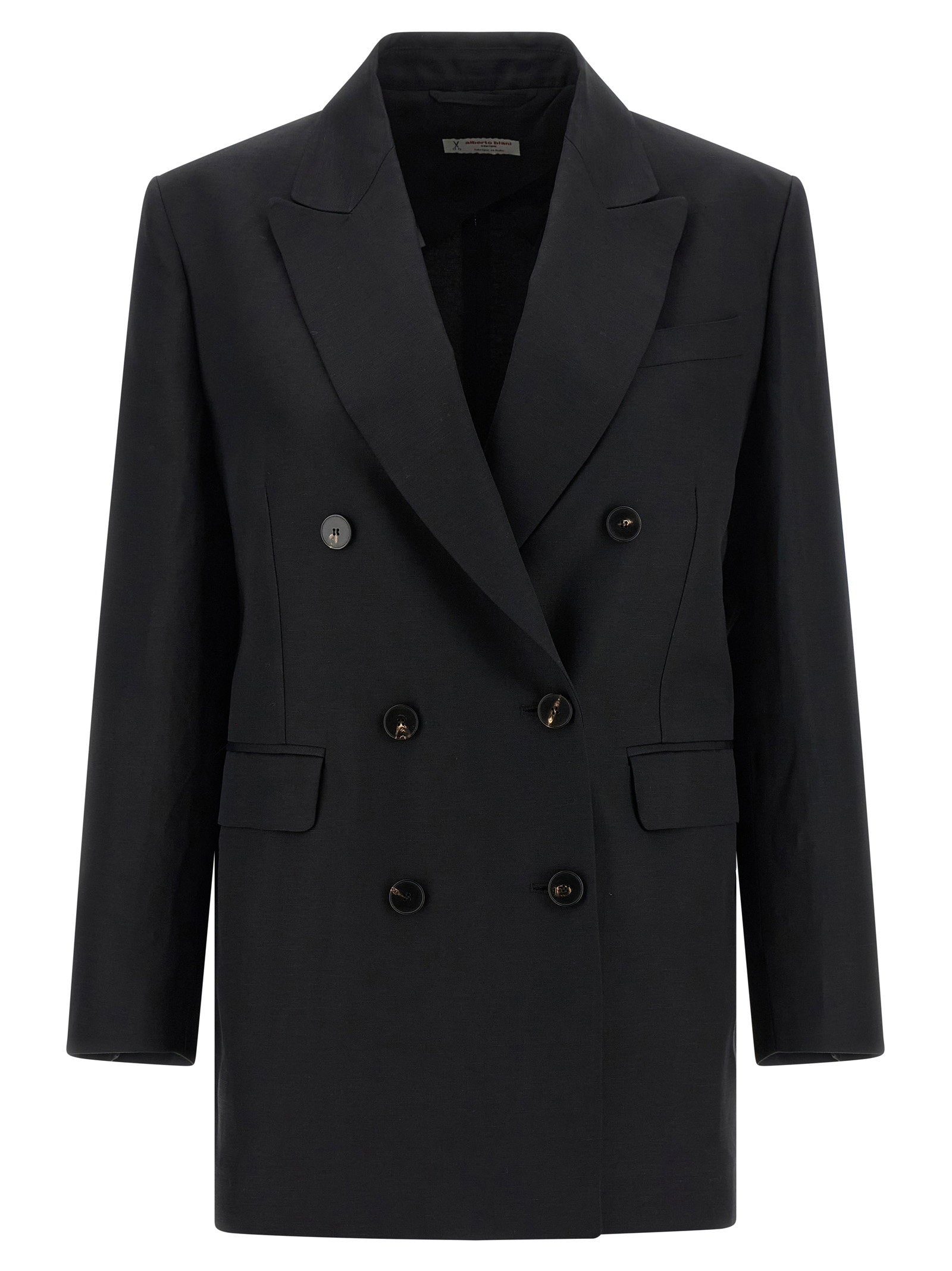 Alberto Biani Linen Viscose Blazer