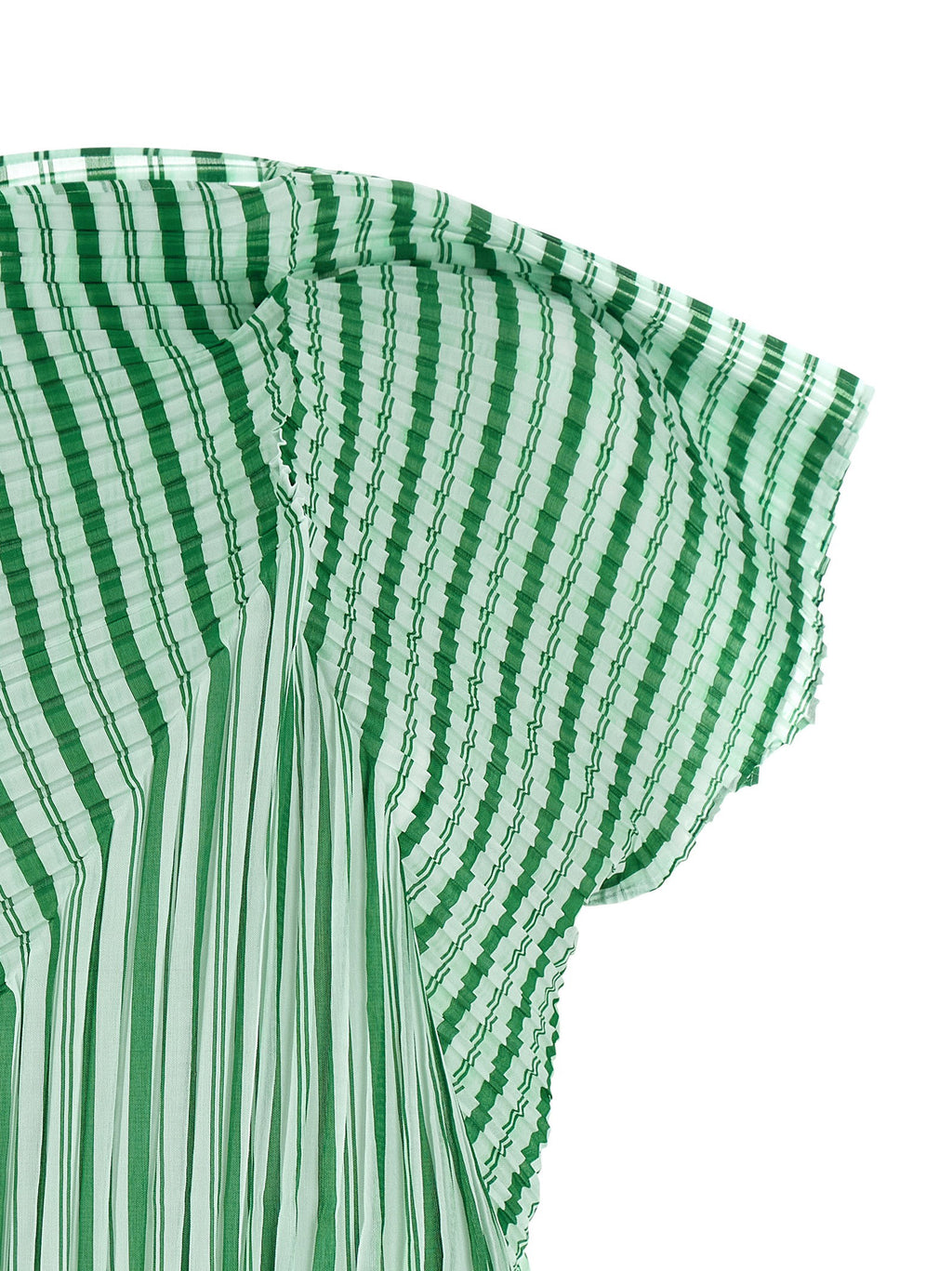 Issey Miyake Generic Stripes (machine Pleats) Top
