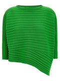 Issey Miyake Cotton Cashmere Knit Top