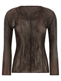 Issey Miyake Chiffon Twist 1 Top