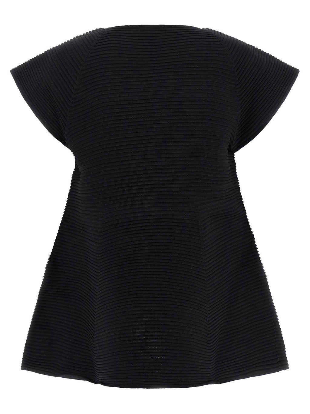 Issey Miyake Corrugated Knit Dress