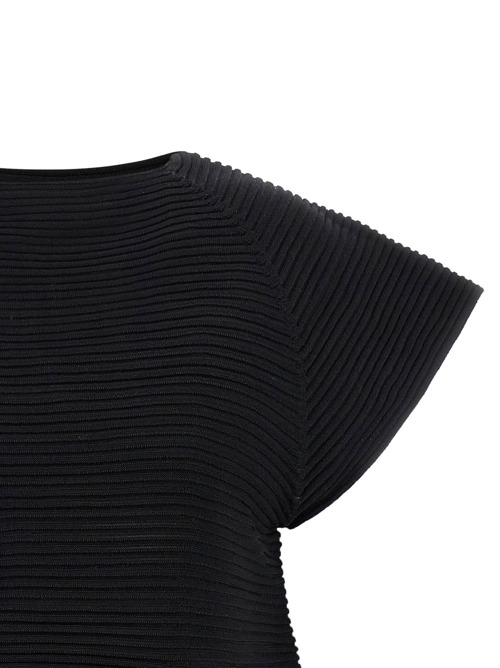 Issey Miyake Corrugated Knit Dress