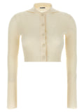 Jil Sander Ribbed Cardigan