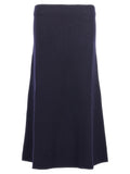 Jil Sander Long Wool Skirt