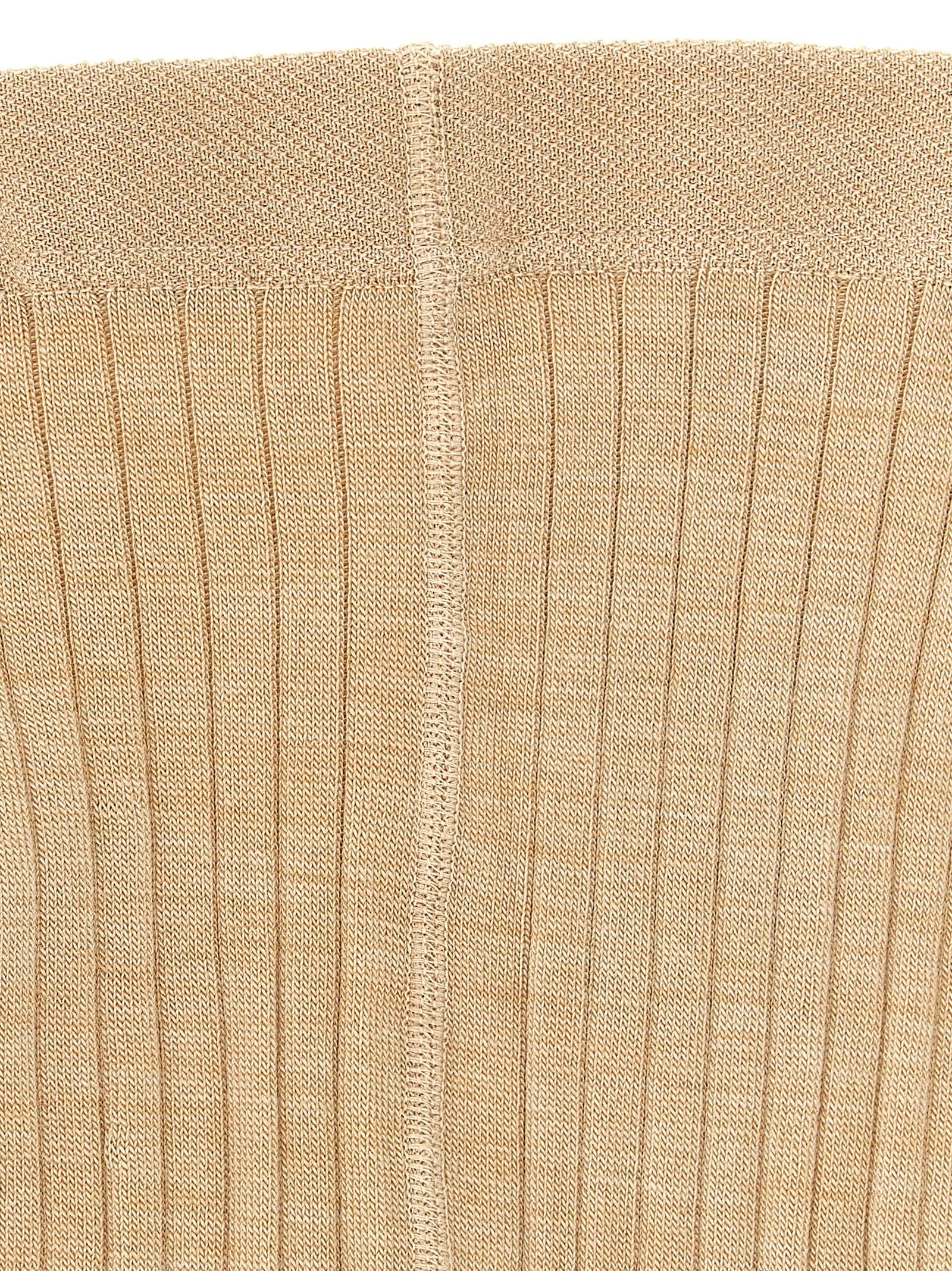 Jil Sander Ribbed Tights