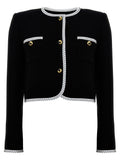 Moschino Crepe Short Jacket