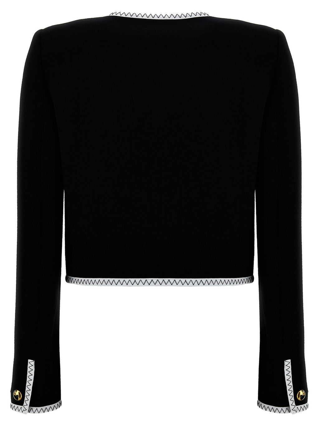 Moschino Crepe Short Jacket
