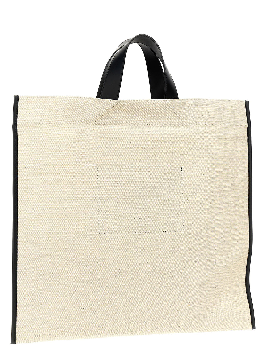 Jil Sander Border Book Tote Square Shopping Bag