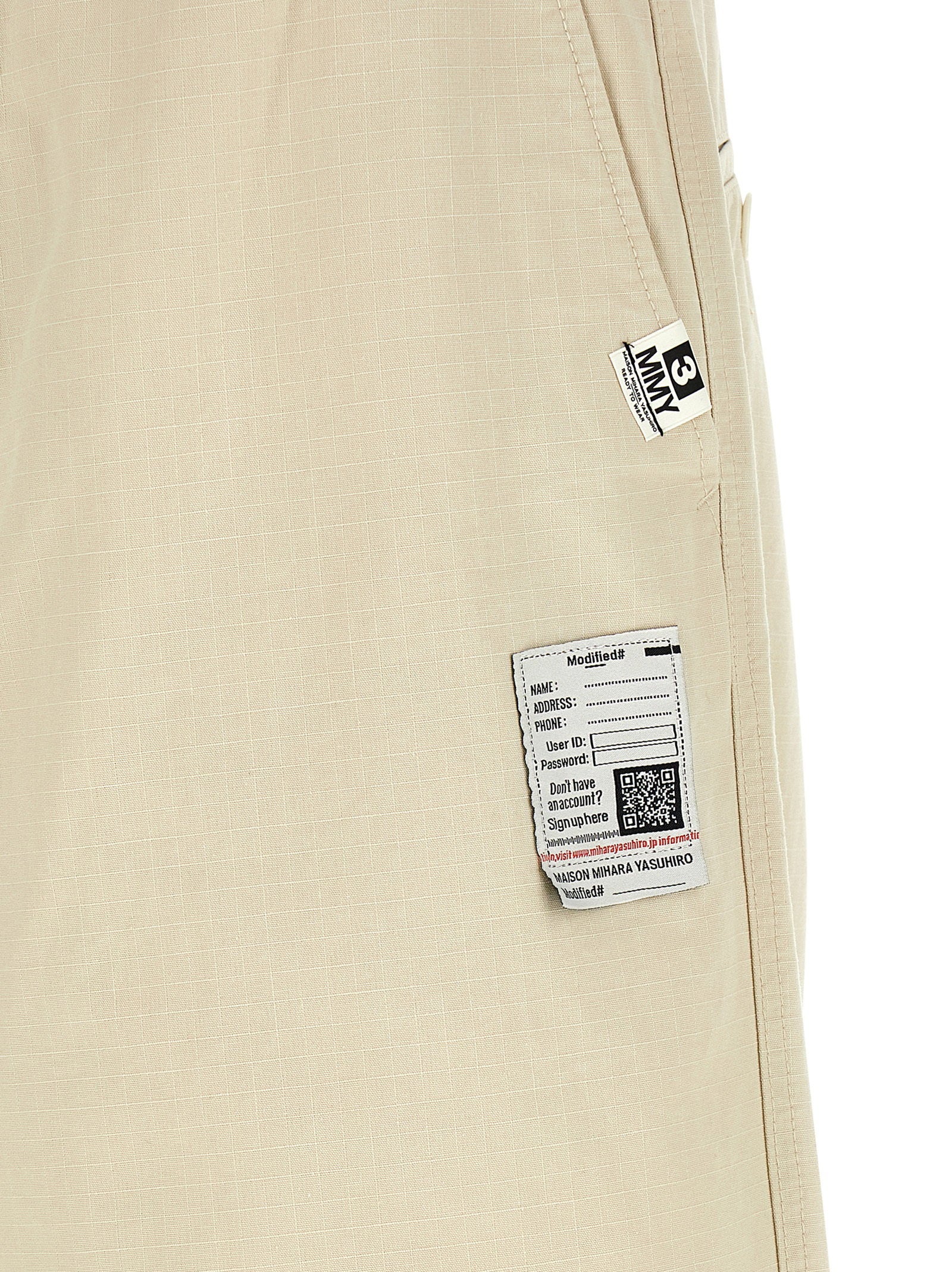 Maison Mihara Yasuhiro Ripstop Parachute Pants