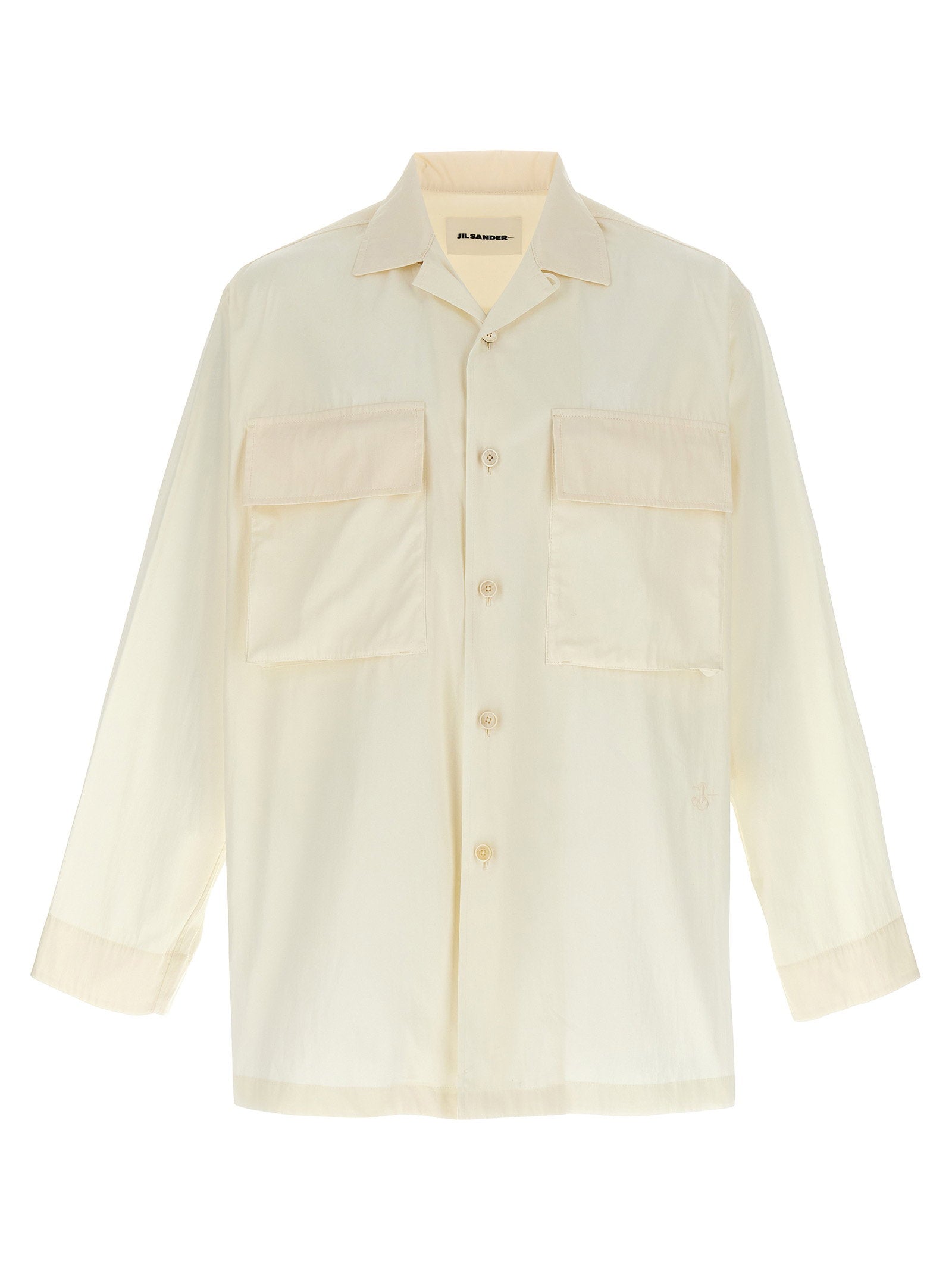 Jil Sander Logo Embroidery Shirt