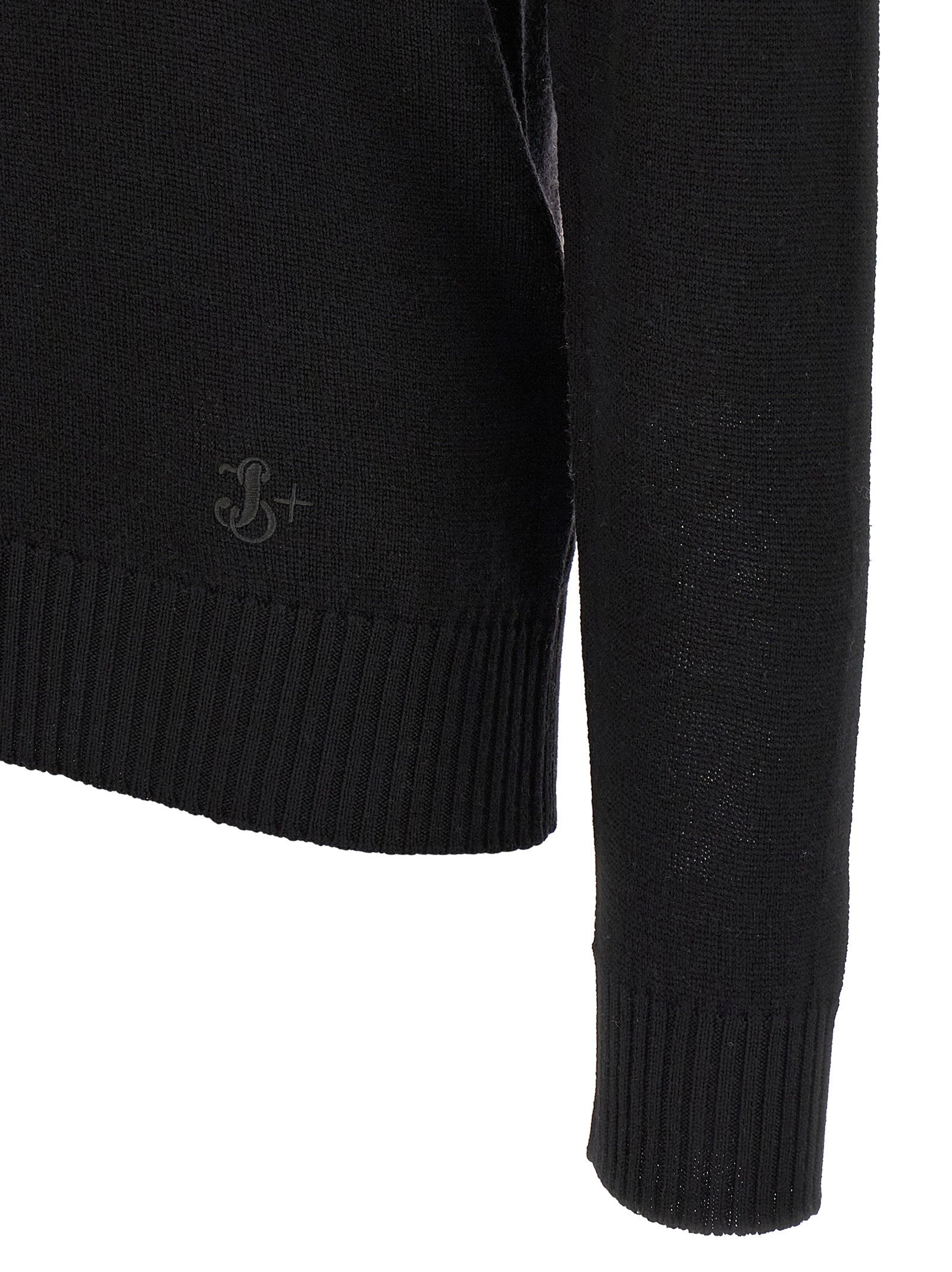 Jil Sander Logo Embroidery Sweater
