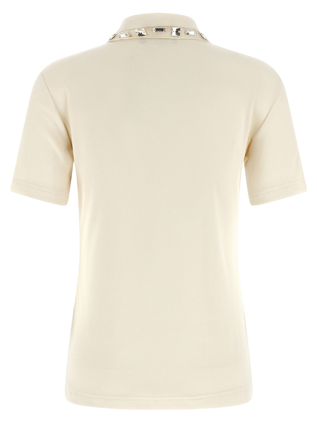 Fabiana Filippi Crystal Collar Polo Shirt