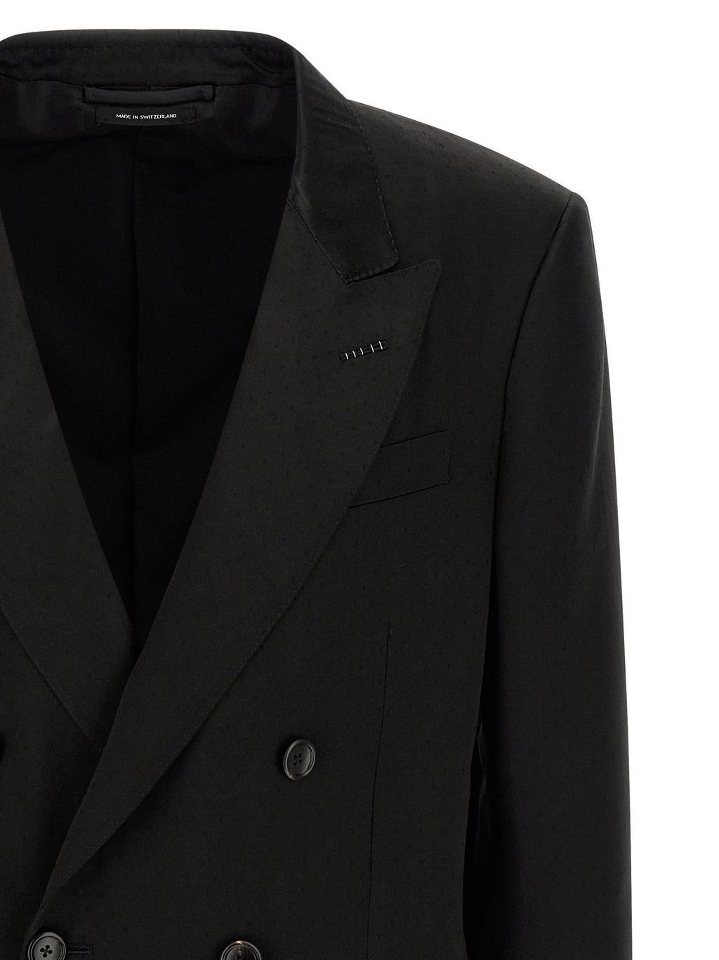 Tom Ford Tone-on-tone Polka Dot Blazer