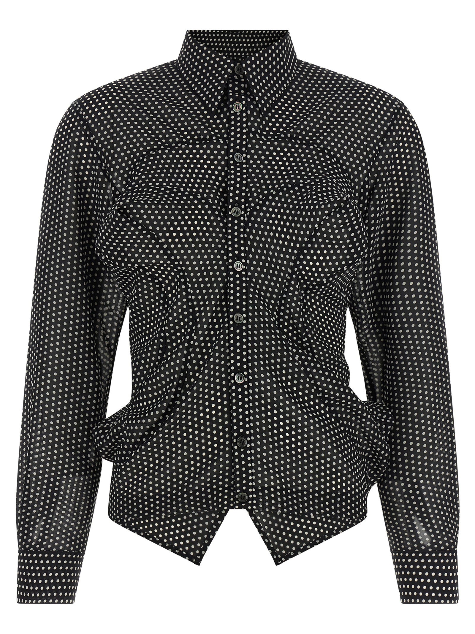 Junya Watanabe Polka Dot Shirt