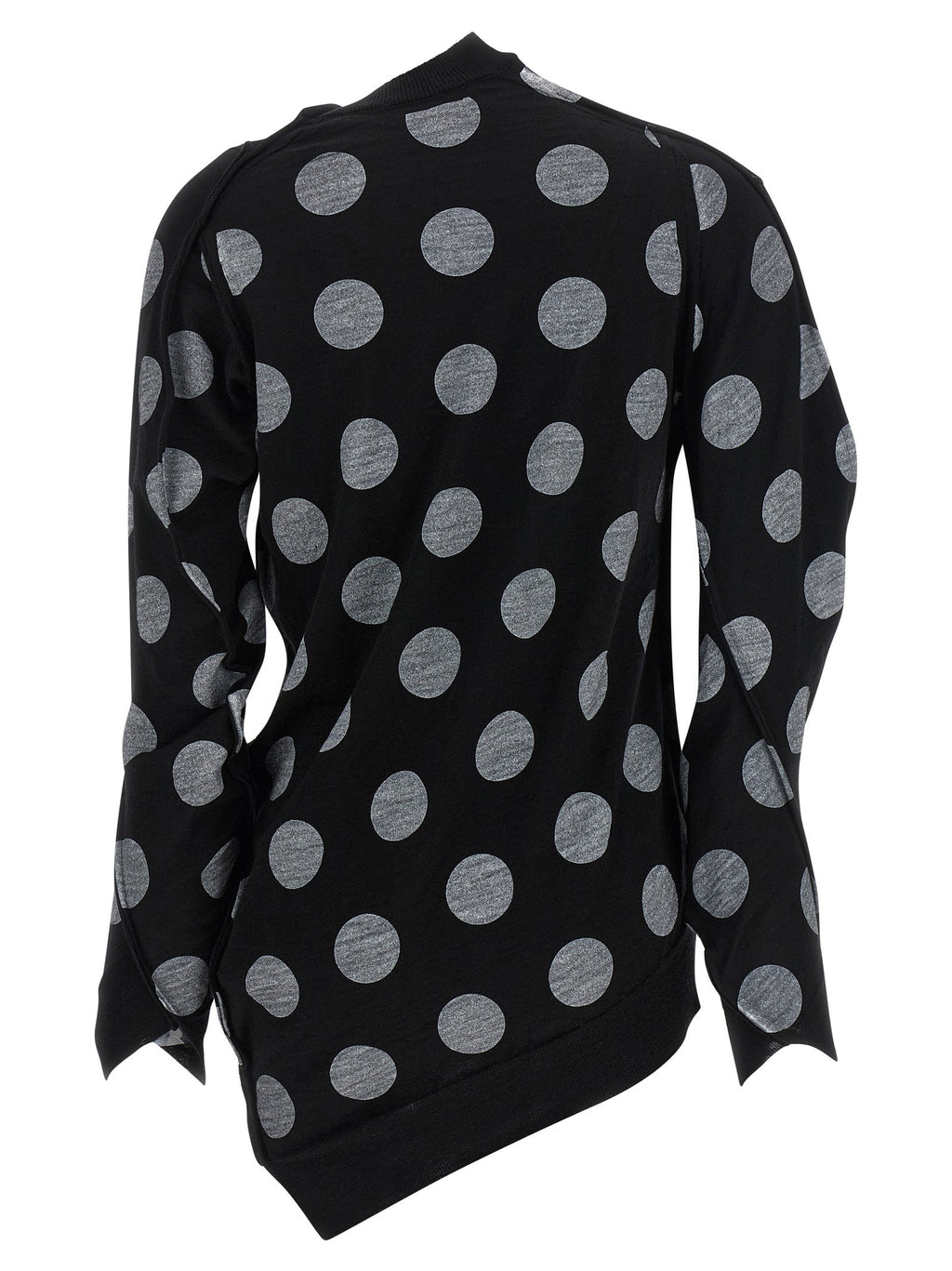 Junya Watanabe Polka Dot Maxi Cardigan