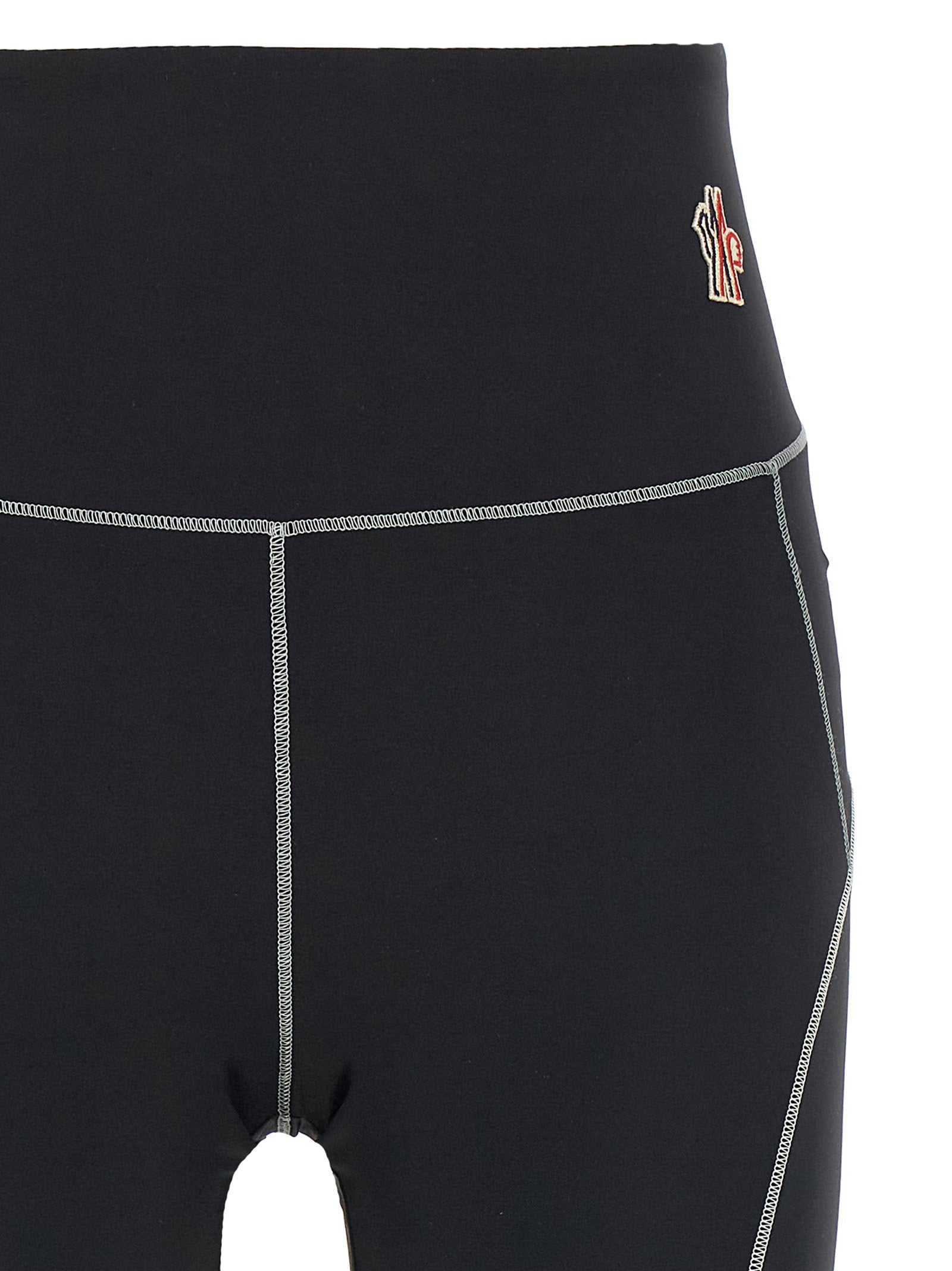 Moncler Grenoble Logo Patch Leggings