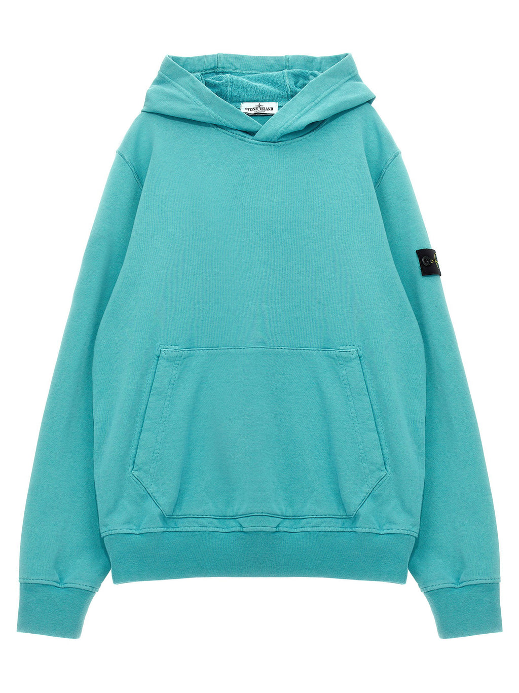 Stone Island Junior Logo Badge Hoodie