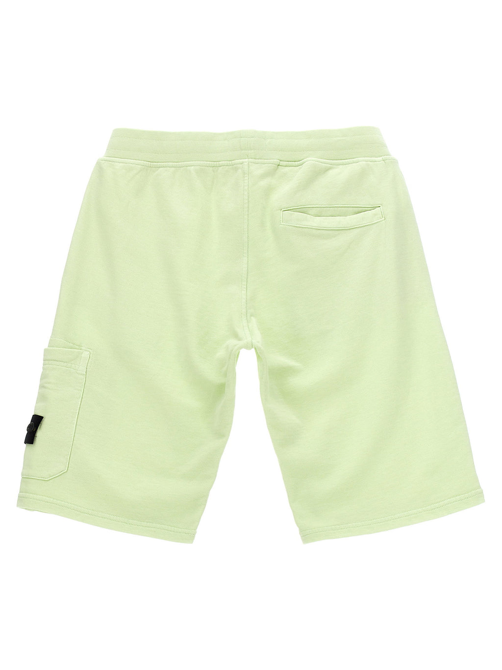 Stone Island Junior Cargo Badge Logo Bermuda Shorts