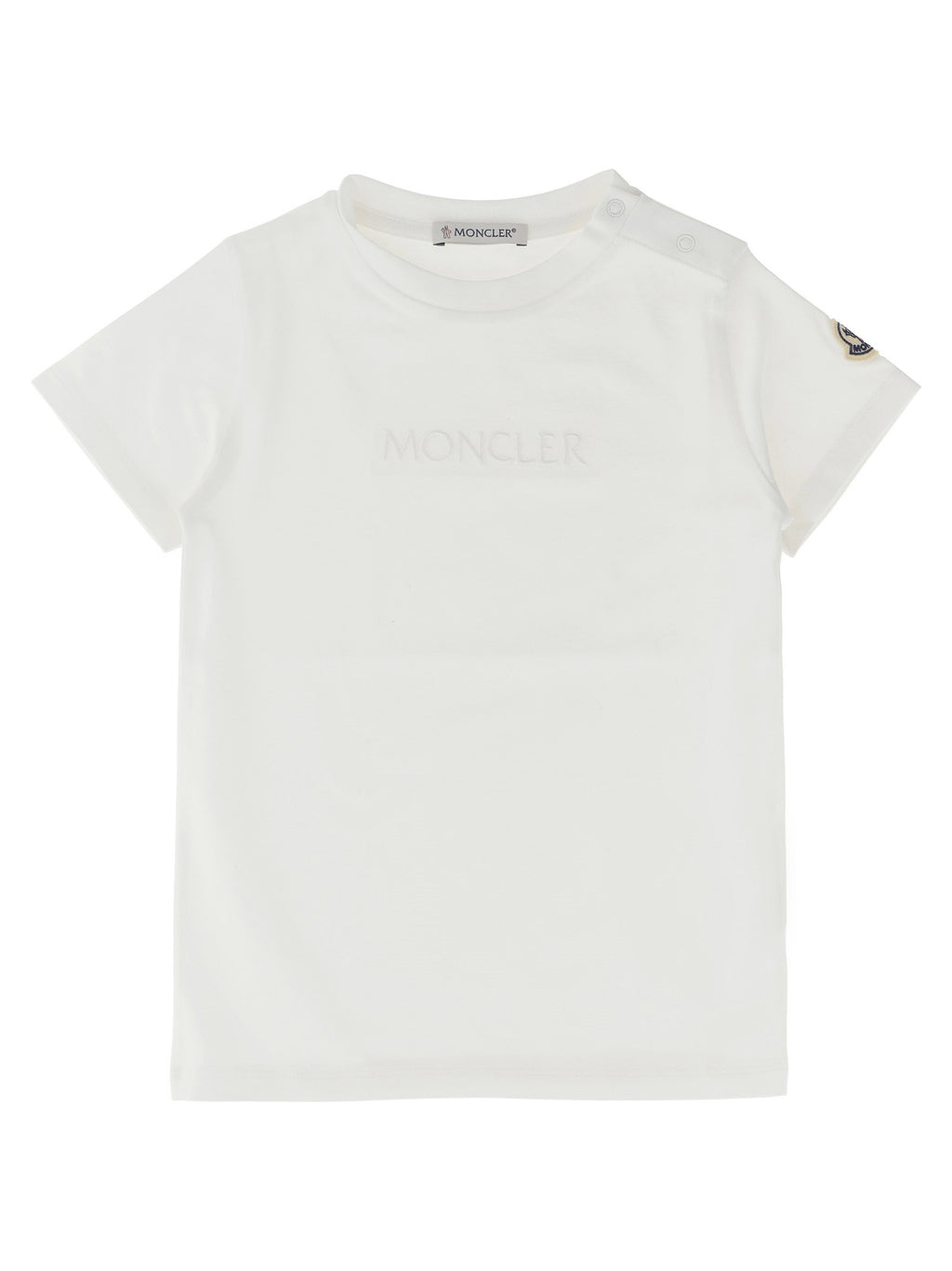 Moncler Enfant Logo Embroidery T-shirt