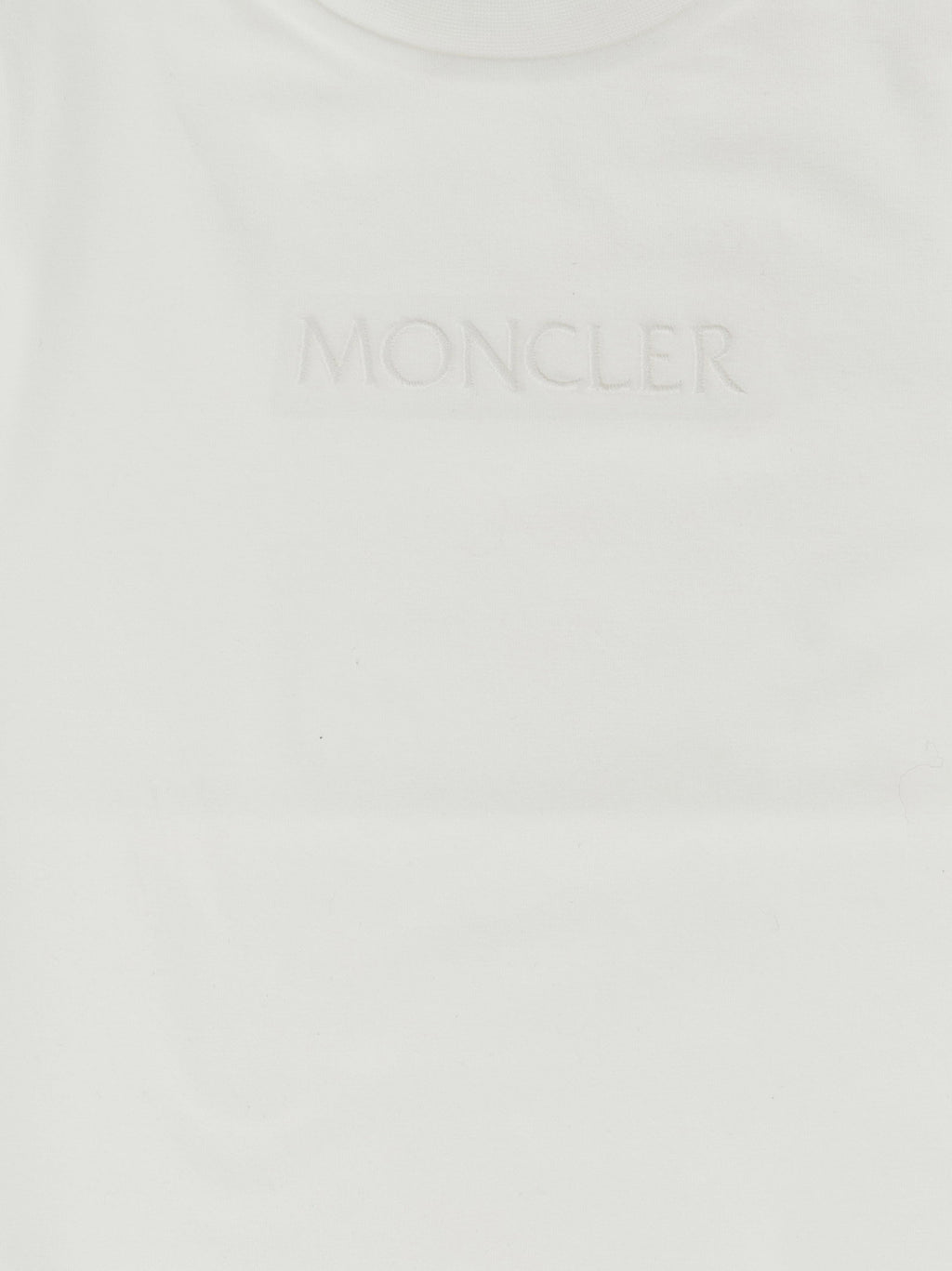 Moncler Enfant Logo Embroidery T-shirt