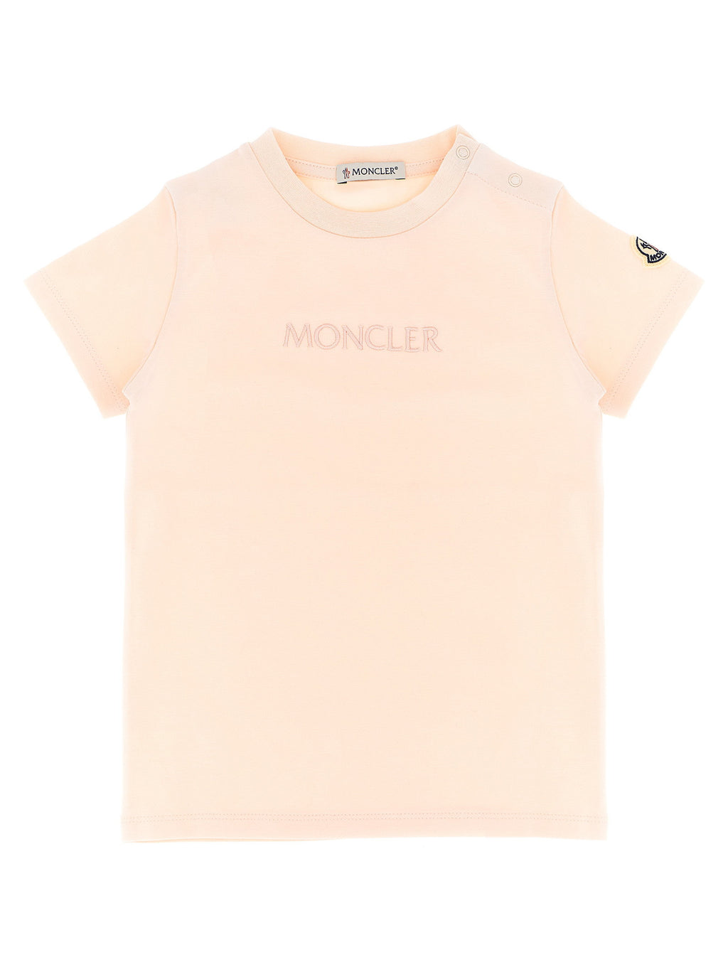 Moncler Enfant Logo Embroidery T-shirt