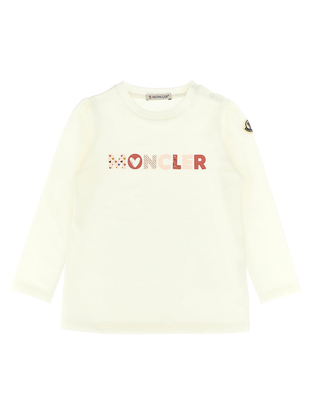 Moncler Enfant Logo Print T-shirt