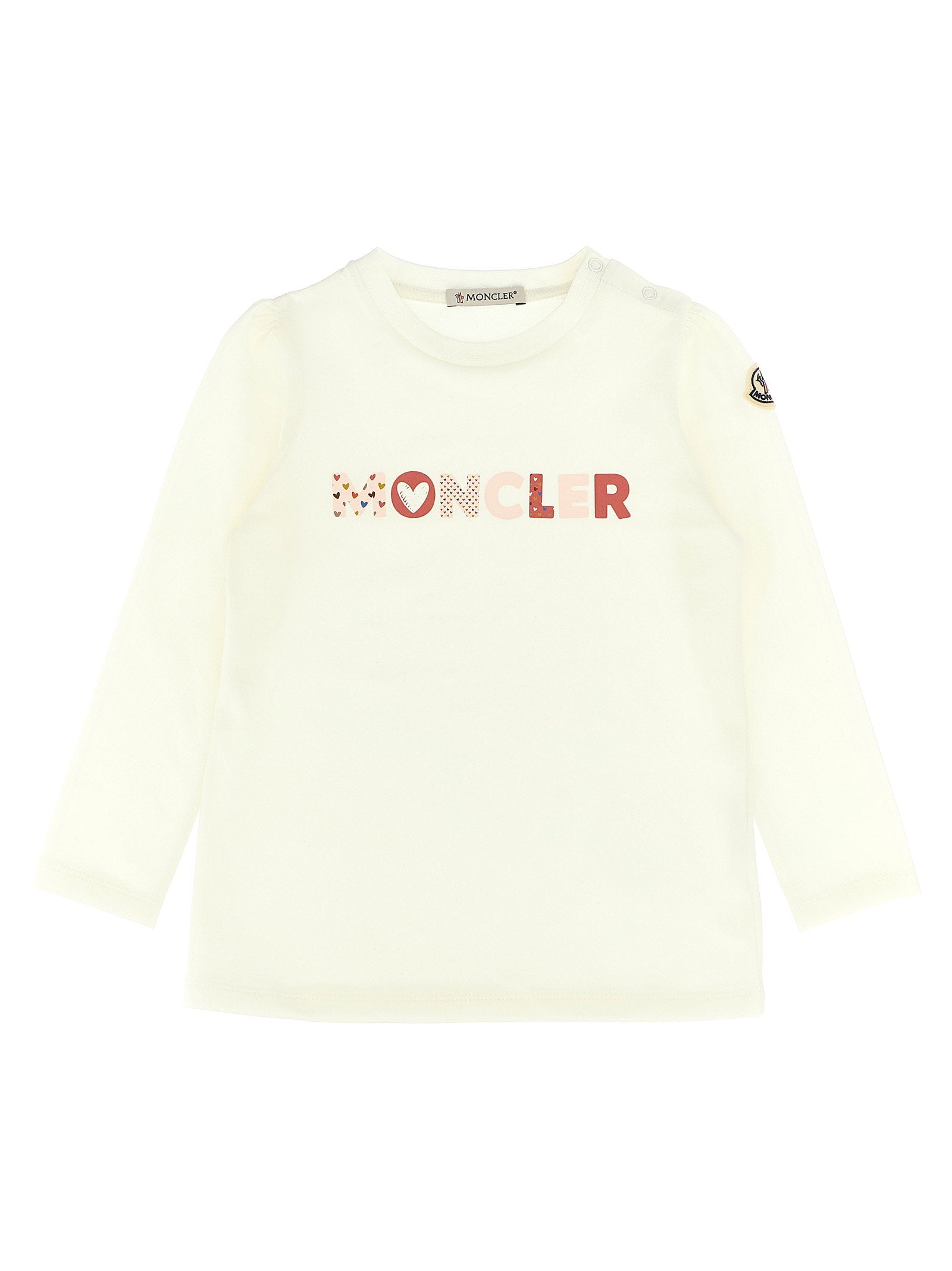 Moncler Enfant Logo Print T-shirt
