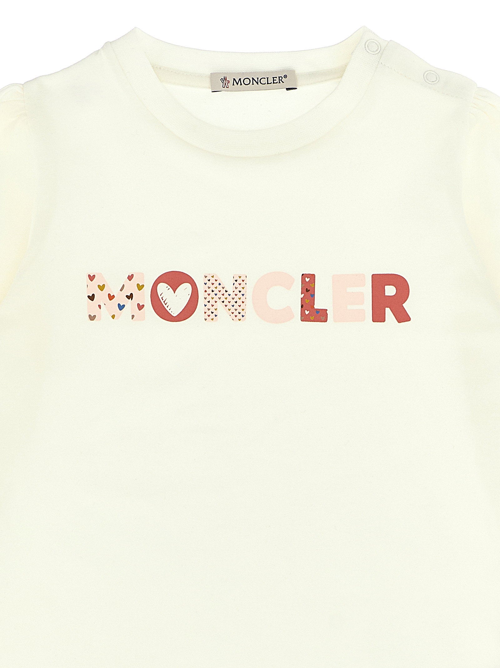 Moncler Enfant Logo Print T-shirt