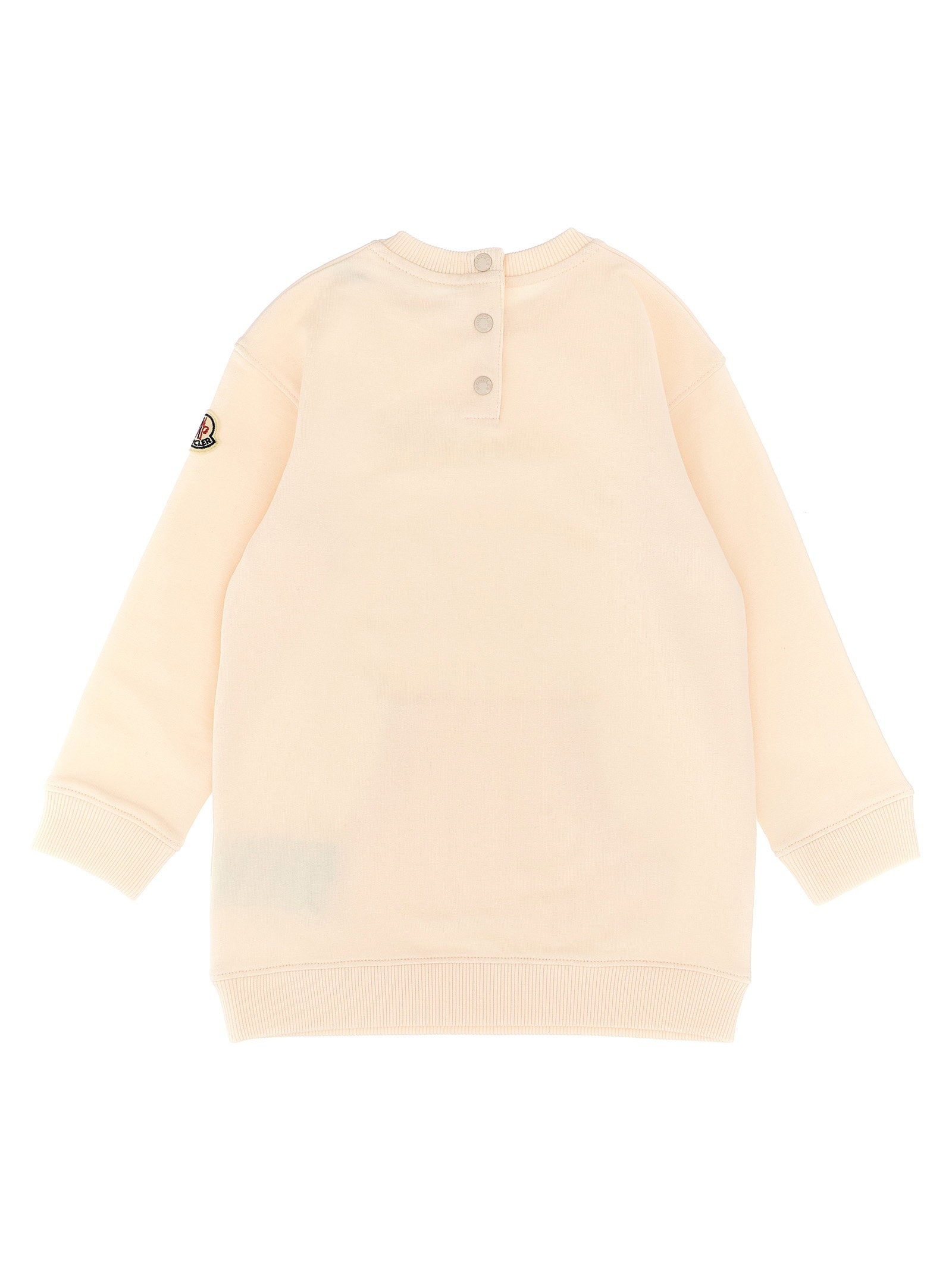 Moncler Enfant Logo Embroidery Dress