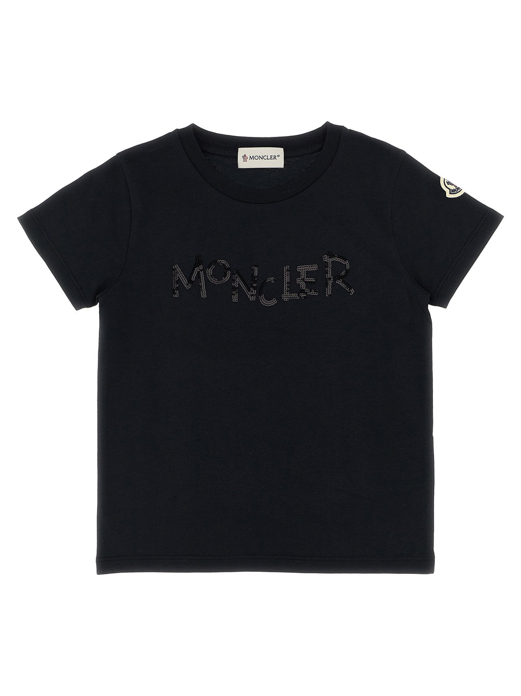 Moncler Enfant Sequins Logo T-shirt