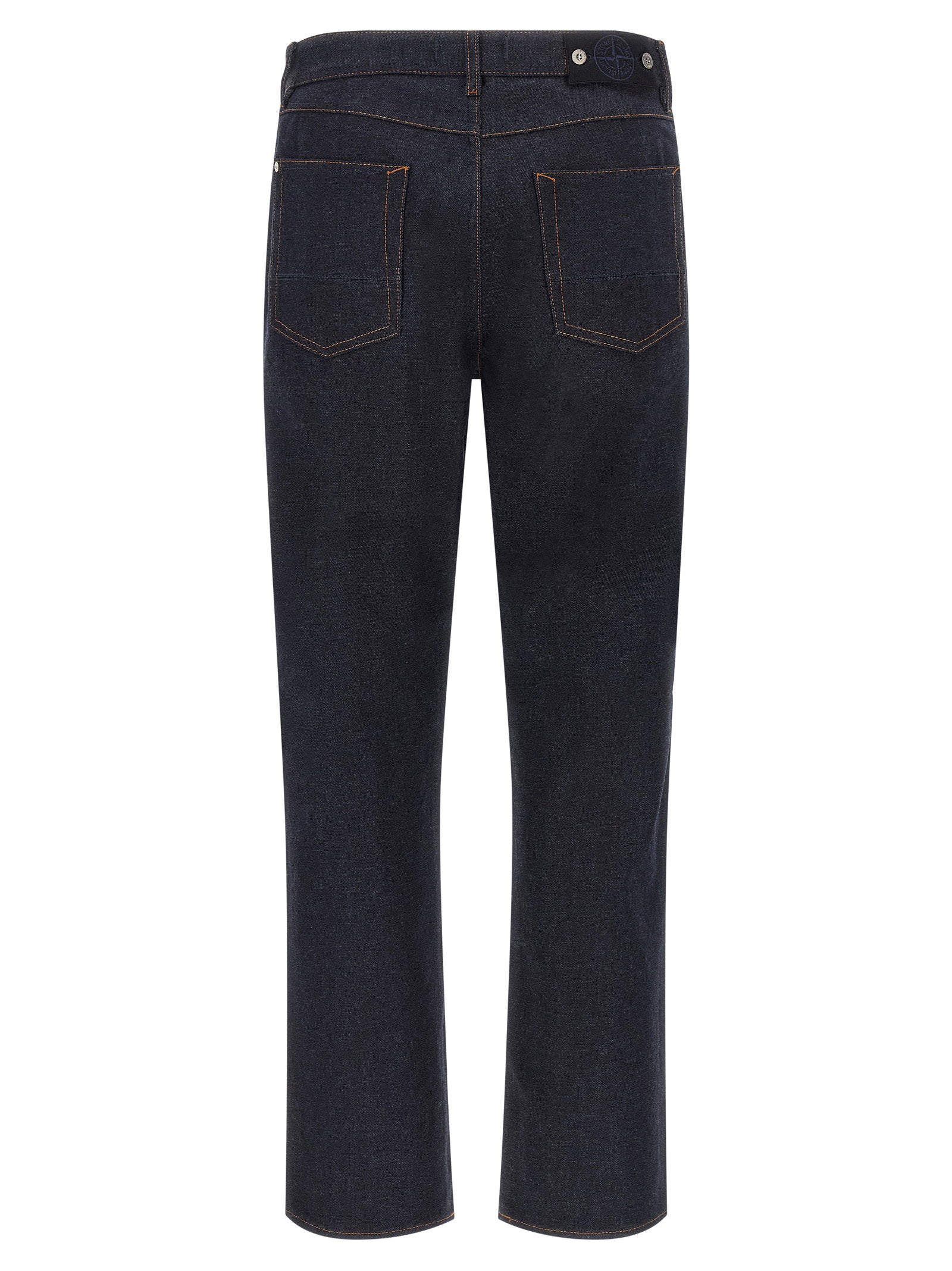 Stone Island Indigo Denim-rinsed Jeans