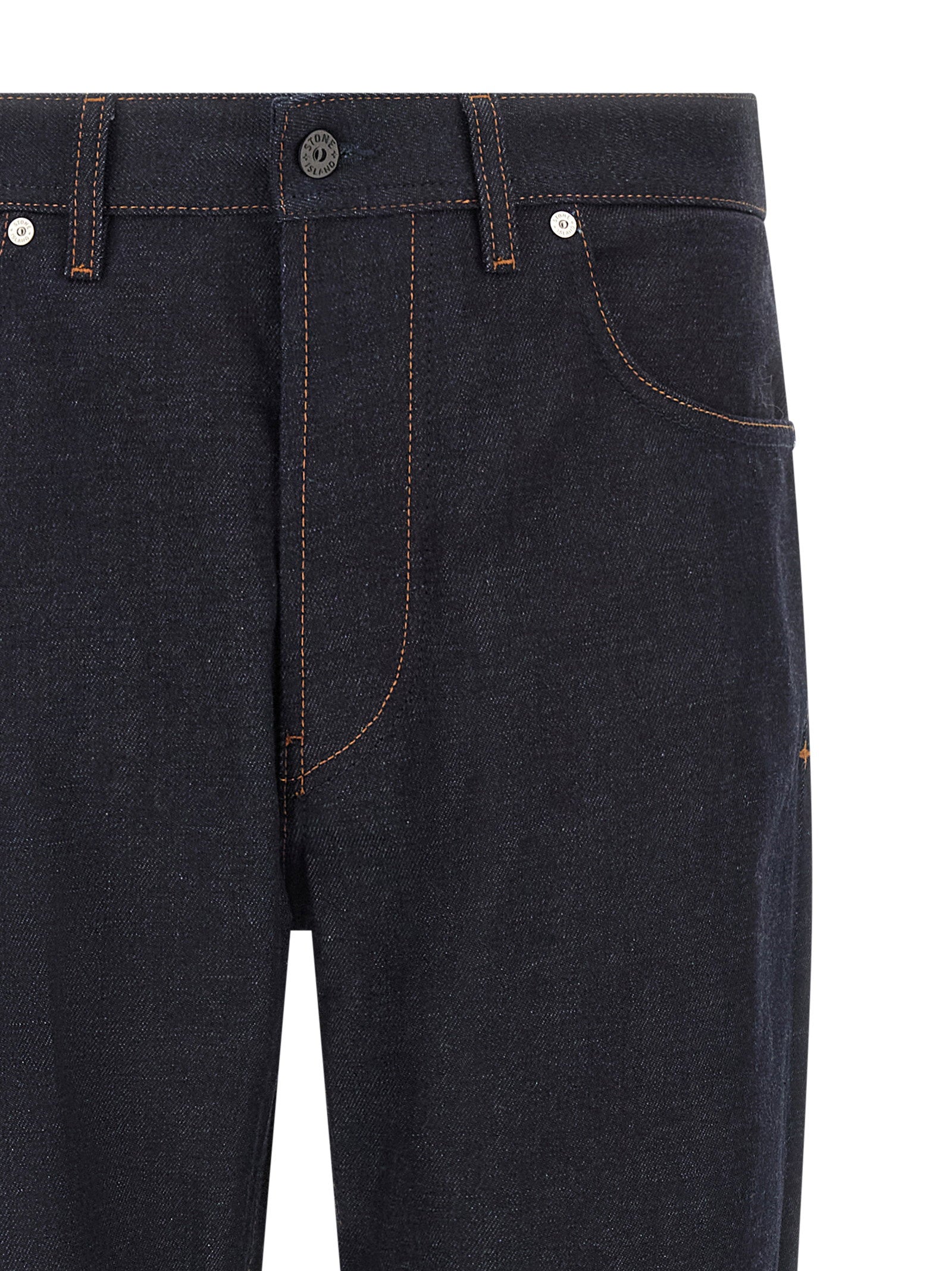 Stone Island Indigo Denim-rinsed Jeans