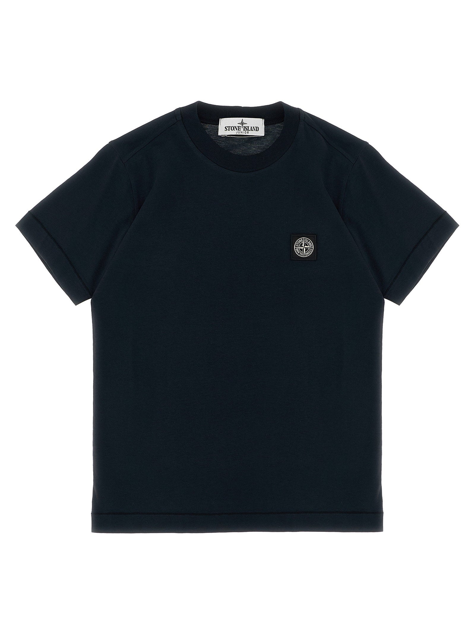 Stone Island Junior Logo Patch T-shirt