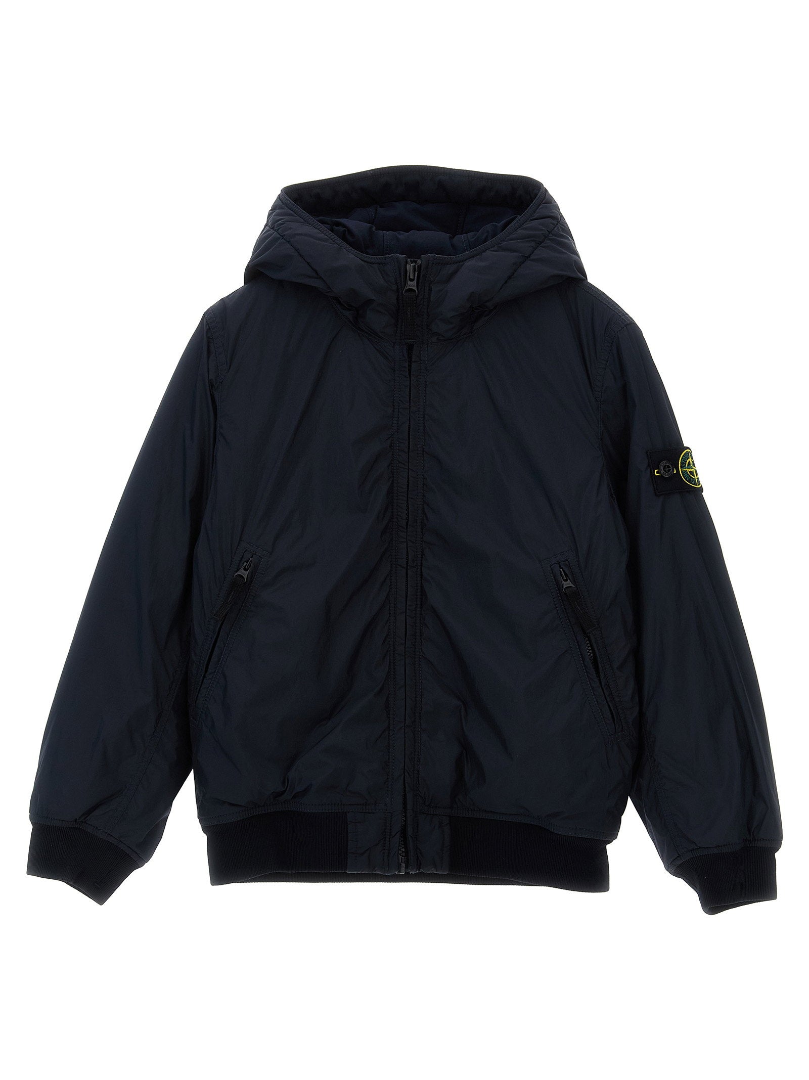 Stone Island Junior Logo Badge Jacket