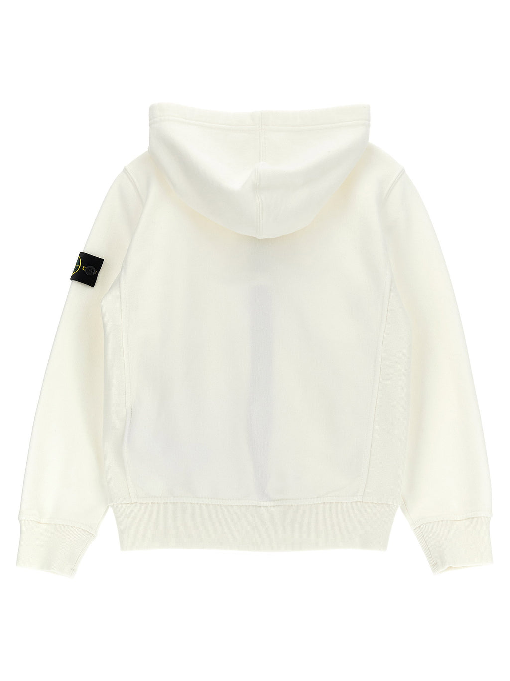 Stone Island Junior Logo Badge Hoodie