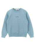 Stone Island Junior Front And Back Print Sweatshirt