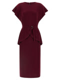 Norma Kamali Peplum Dress