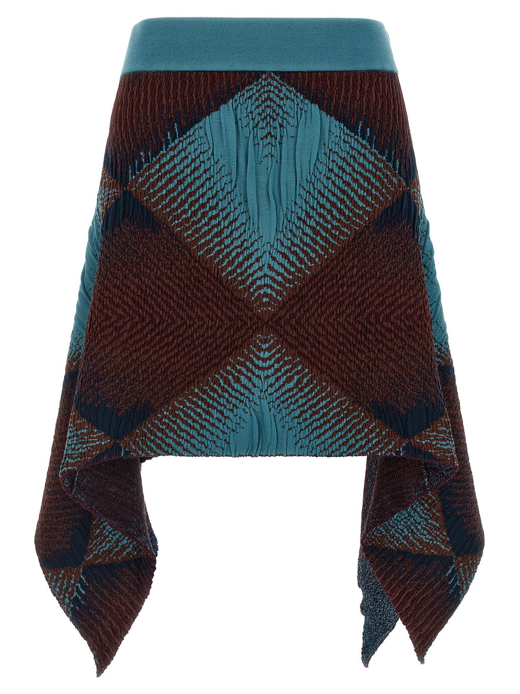 Kiko Kostadinov Ikat Argyle Skirt