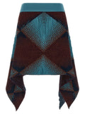 Kiko Kostadinov Ikat Argyle Skirt