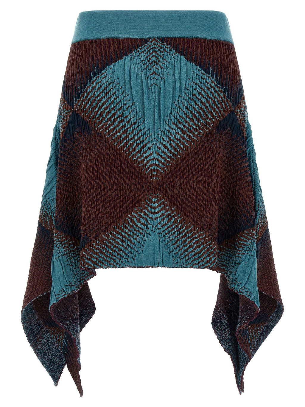Kiko Kostadinov Ikat Argyle Skirt