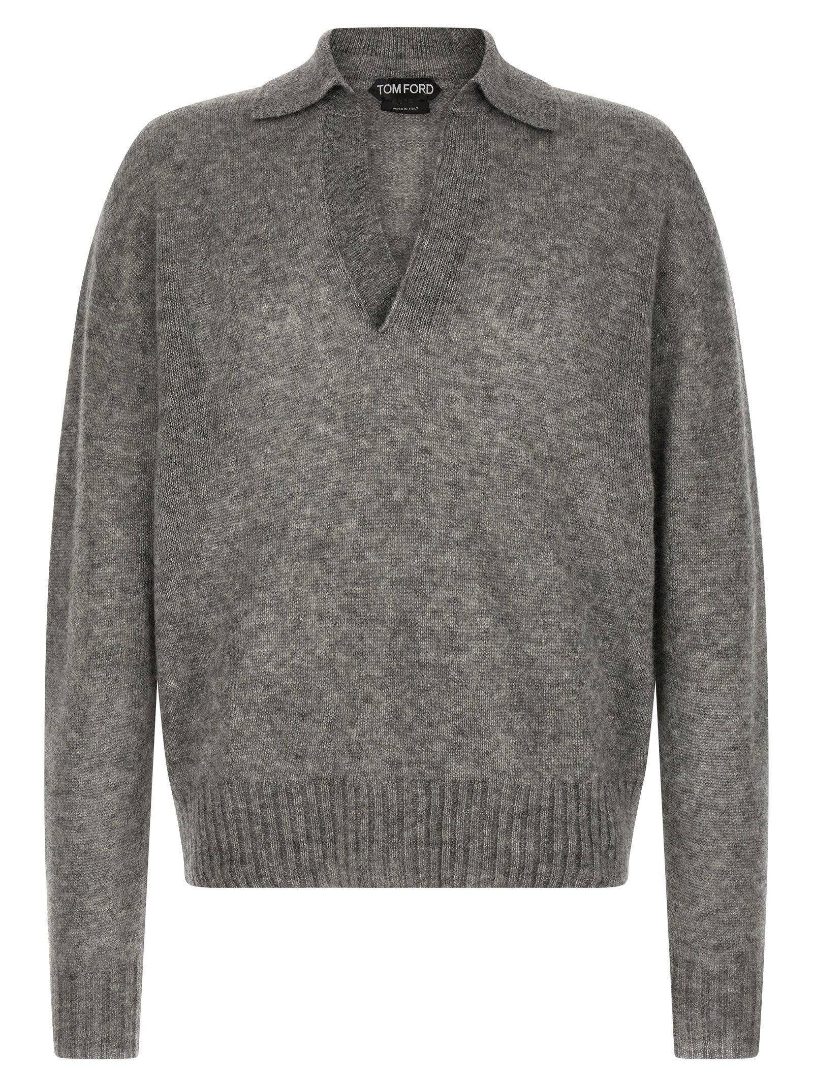 Tom Ford Cashmere And Silk Polo Shirt