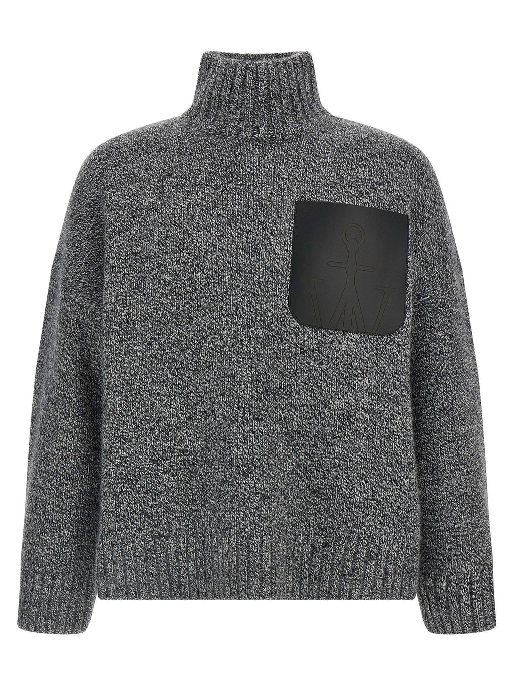 J.w.anderson Leather Patch Pocket Sweater
