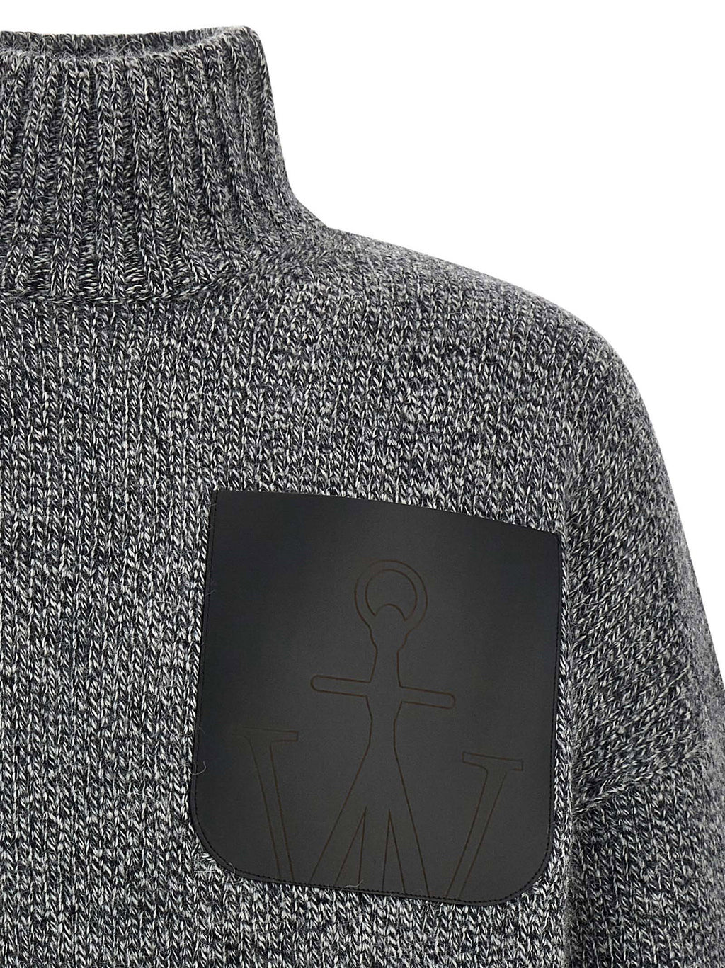 J.w.anderson Leather Patch Pocket Sweater