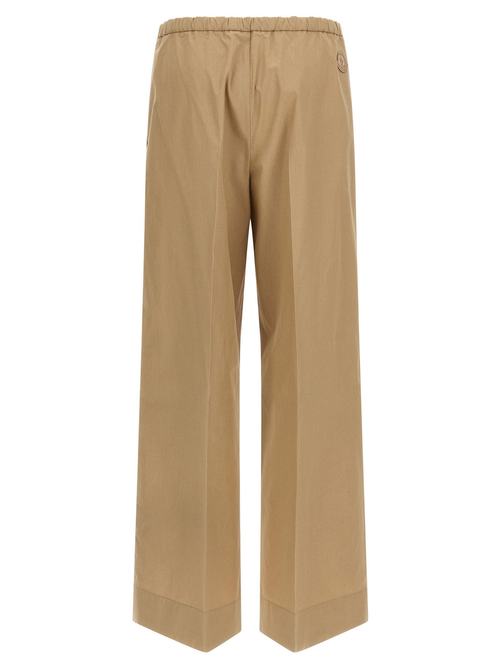 Moncler Grosgrain Logo Patch Pants
