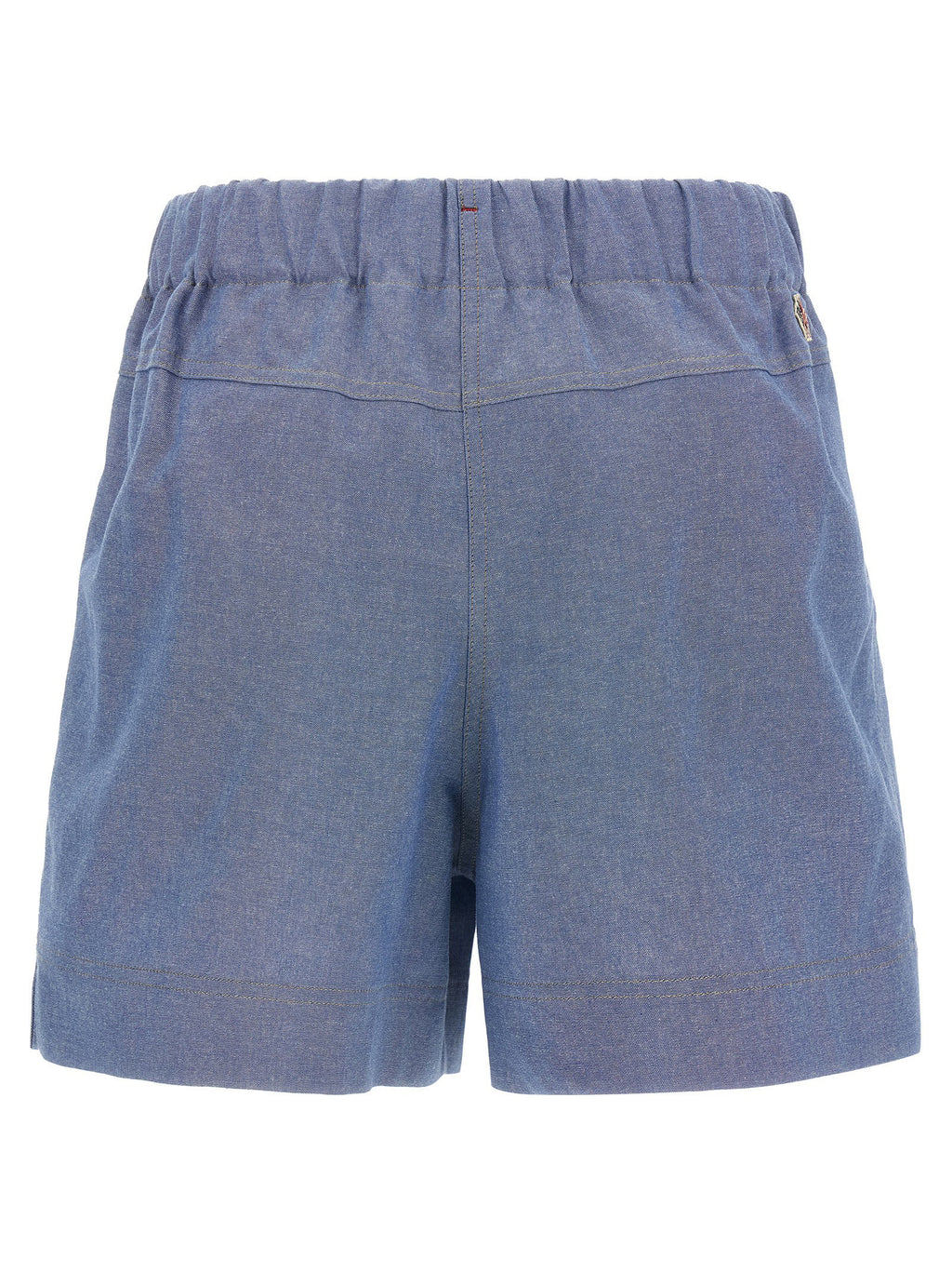 Moncler Grenoble Chambray Cotton Shorts